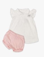 חליפה תינוקות 2 חלקים לב