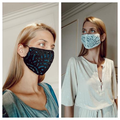 2 מסכות מעוצבות - DESIGN #3