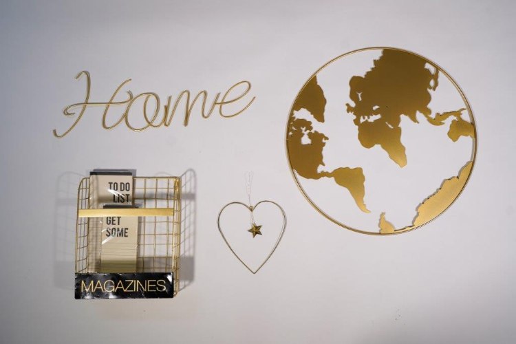 סט זהב גלובוס הום מגאזין ולב