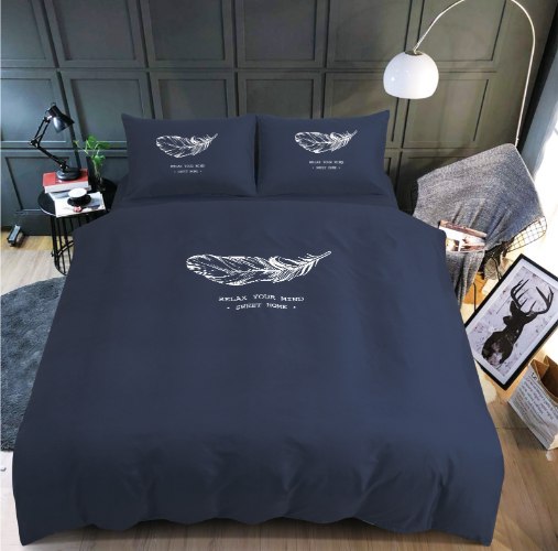 סט מצעים למיטה וחצי 120/200 דגם רילקס - 22231