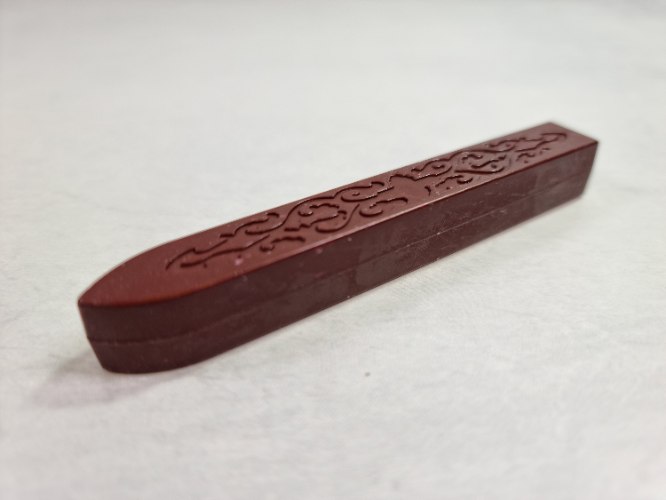 מקל שעווה להחתמה 9 ס"מ - חום שוקולד