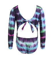 בגד ים שלם טאי דאי שחור VIEW - מידות 2-16 שנים