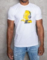 טי שרט  T - AKASHI LOGO צבע לבן D.J