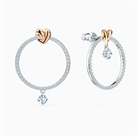עגילים SWAROVSKI קולקציית Lifelong Hrt