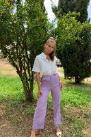 מכנסי ניו יורק מחויטות