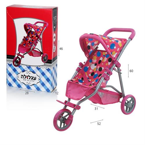 עגלולה ספורטי 3 גלגלים 60 סמ