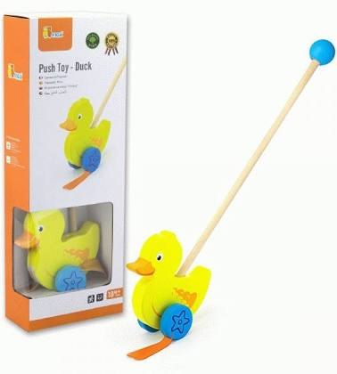 ברווז מתגלגל עם מקל