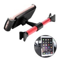 מעמד לסמארטפון/טאבלט למושב האחורי ברכב