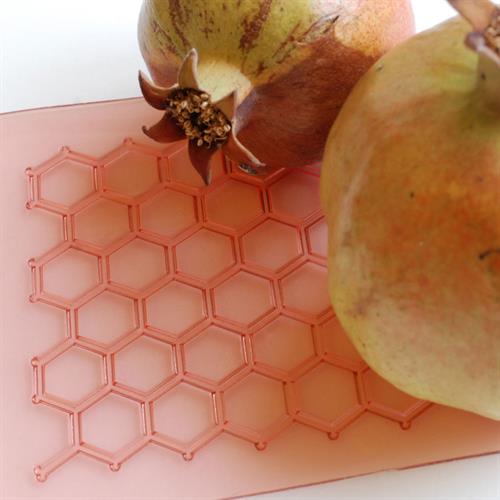 משטח טקסטורה - כוורת דבורים