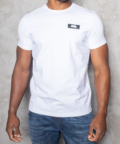 טי שרט SHARK SPORT צבע לבן  דיסקיט