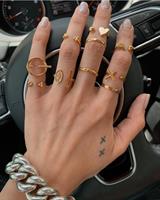 טבעת לב חדש זהב