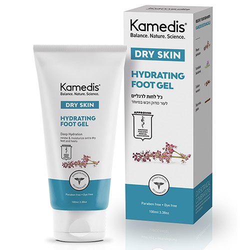 ג'ל לחות לרגליים,  100 מל, קמדיס