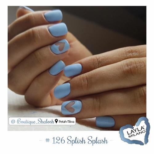 ג'ל לק לילה מילאנו 126