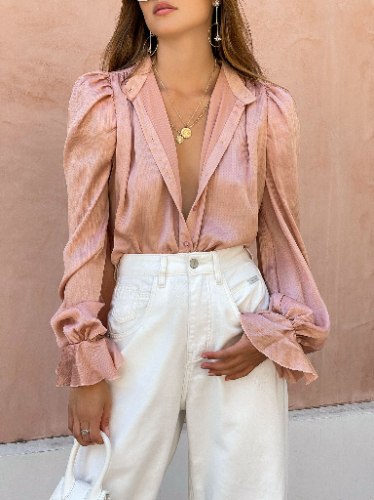 חולצת ויולי ורוד