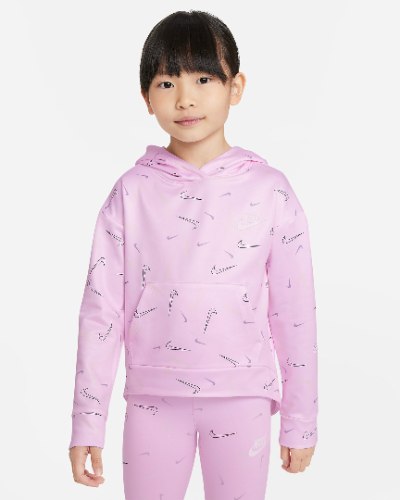 חליפת קפוצ'ון NIKE ורוד 1-7