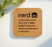 Nerd coaster