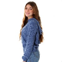 קפוצ'ון זיג זג נשים