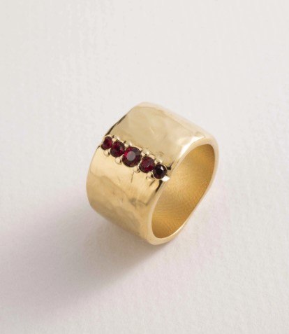 טבעת GORGE - DANON  (אדום)
