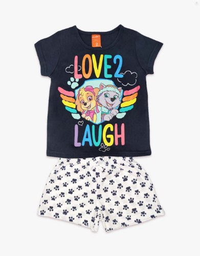 פיג'מה מפרץ הארפתקאות בנות BLACK