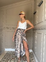 חצאית מעטפת - SNAKE