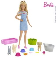 ברבי שוטפת חיות חמודות