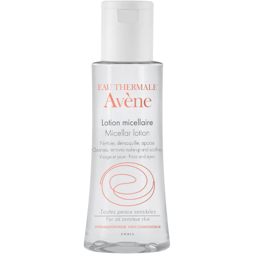 AVENE מים מיסלריים לניקוי פנים, הסרת איפור והרגעת העור לפנים ועיניים