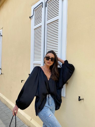 חולצת שון שחור