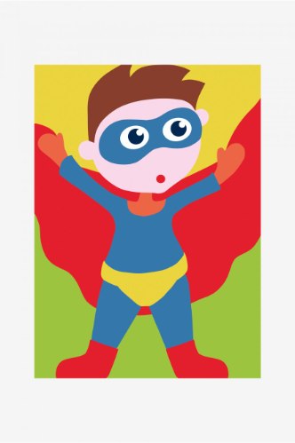 ריקמה לילדים DMC KIDS - גיבור על