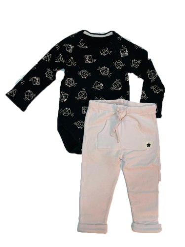 סט בגד גוף חתולים