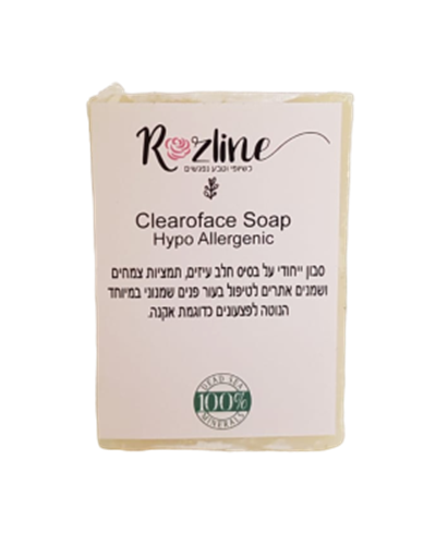 סבון לטיפול בפצעים כדוגמת אקנה - Clearoface Soap