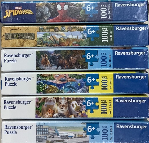 Ravensburger- מגוון פאזלים 100 חלקים (2)