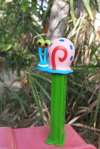 מחסנית פז pez, של גארי, חילזון המחמד של בובספוג