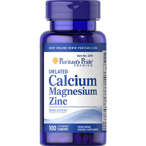 -- תרכובת סידן מגנזיום ואבץ -- 100 טבליות