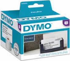 כרטיס לתג שם Dymo S0929100 Large Name Badge Cards 51x89mm