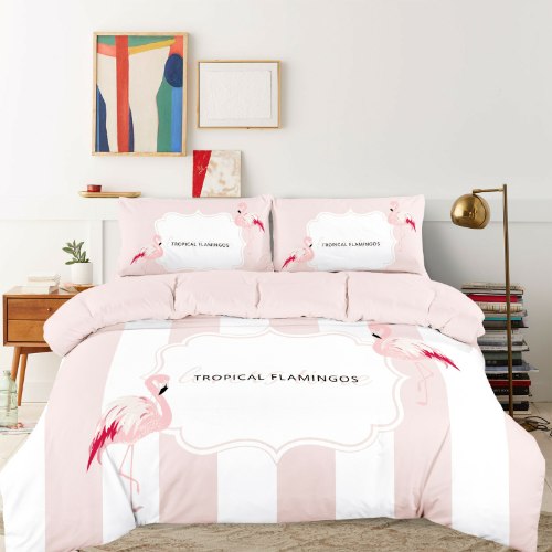 סט מצעים למיטת יחיד 90/200 טרופיקל - 100% כותנה