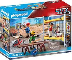 Playmobil 70446- פליימוביל פועלי בניין – בונים את העיר