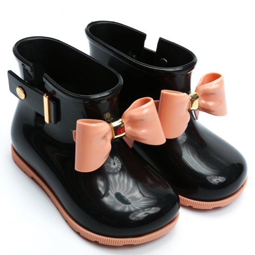 מגף גשם MINI MELISS פפיון שחור