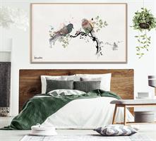 ציור של קנבס גדול