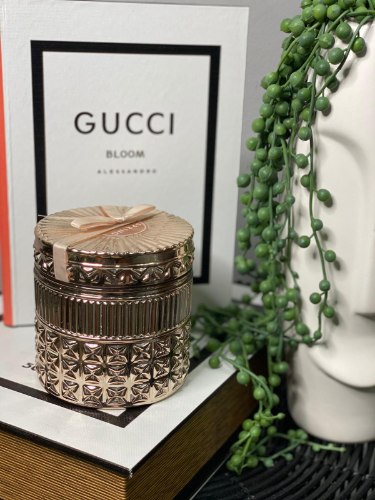 SPRING WHITE FLOWER ROSE GOLD