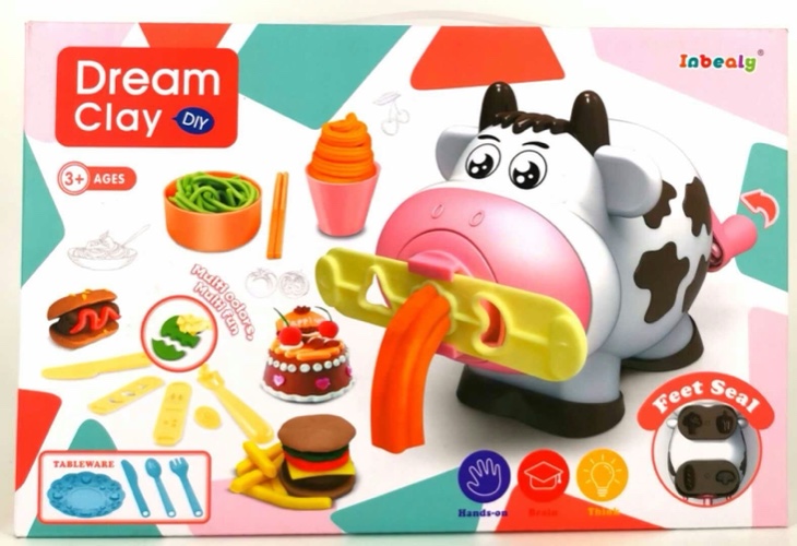 ערכת בצק עם מכונת פרה