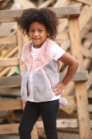 ווסט בנות פרווה מעוצב