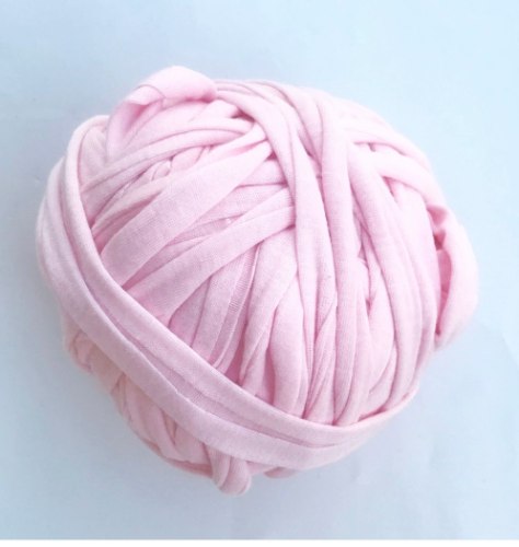 עודפי ייצור של טריקו פרוסים לסריגה במחירי מבצע צבע ורוד בייבי