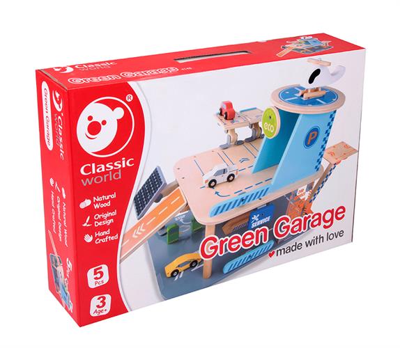 מוסך ענק מעץ