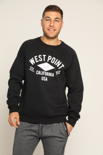 סווצ'ר פוטר גבר דפוס WEST POINT