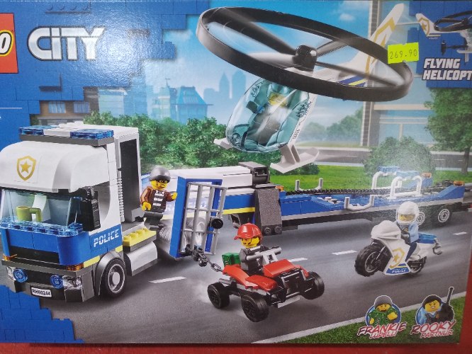 לגו סיטי משאית משטרה 60244