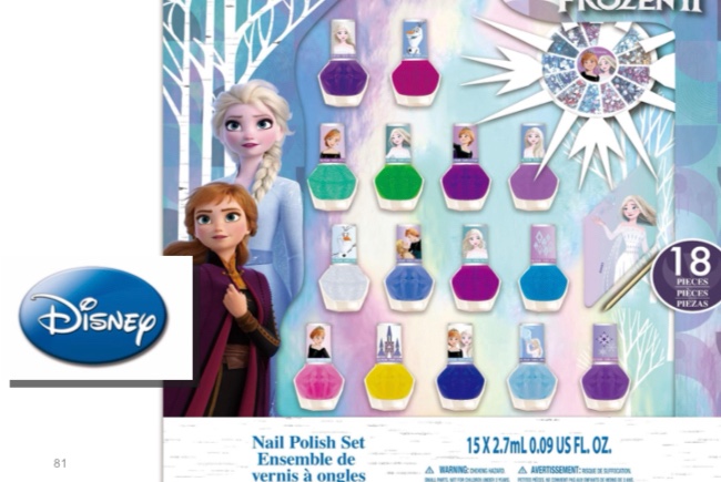 סט לקים גדול אנה ואלזה