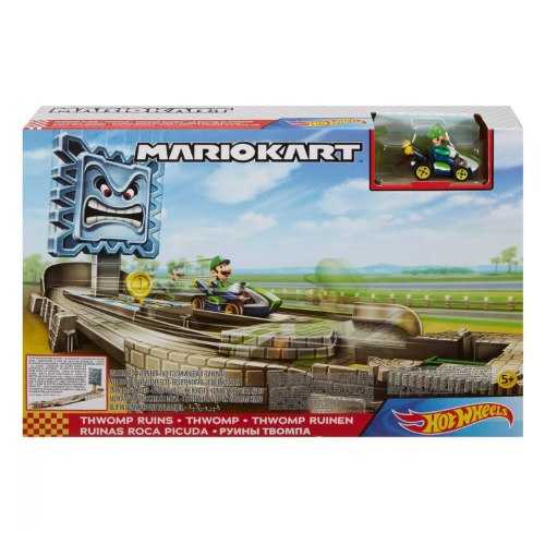 הוט ווילס סופר מריו - thwomp ruins track set