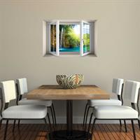 חלון בנישה המפל המשתפך