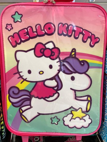 מזוודת טרולי קטנה הלו קיטי