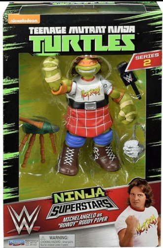 צבי הנינג'ה- מיכאלנגלו ראודי